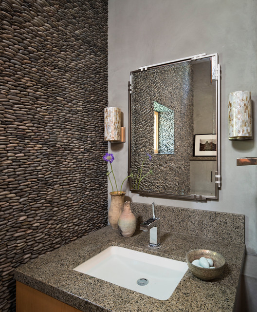 Fall Creek Residence rustico-bagno-di-servizio
