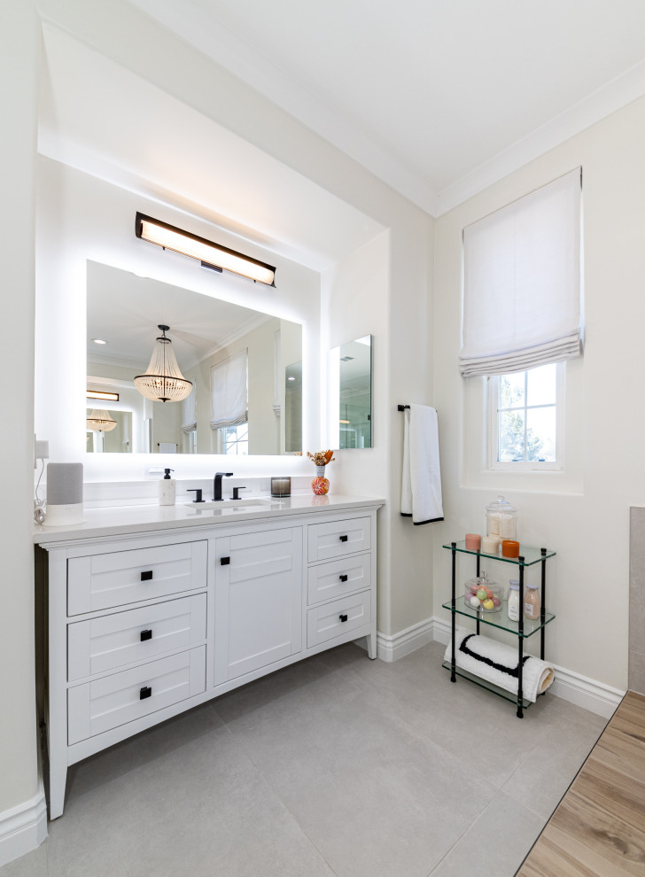 Westlake Village Luxurious Bathroom Remodel - Transitional - Bathroom ...