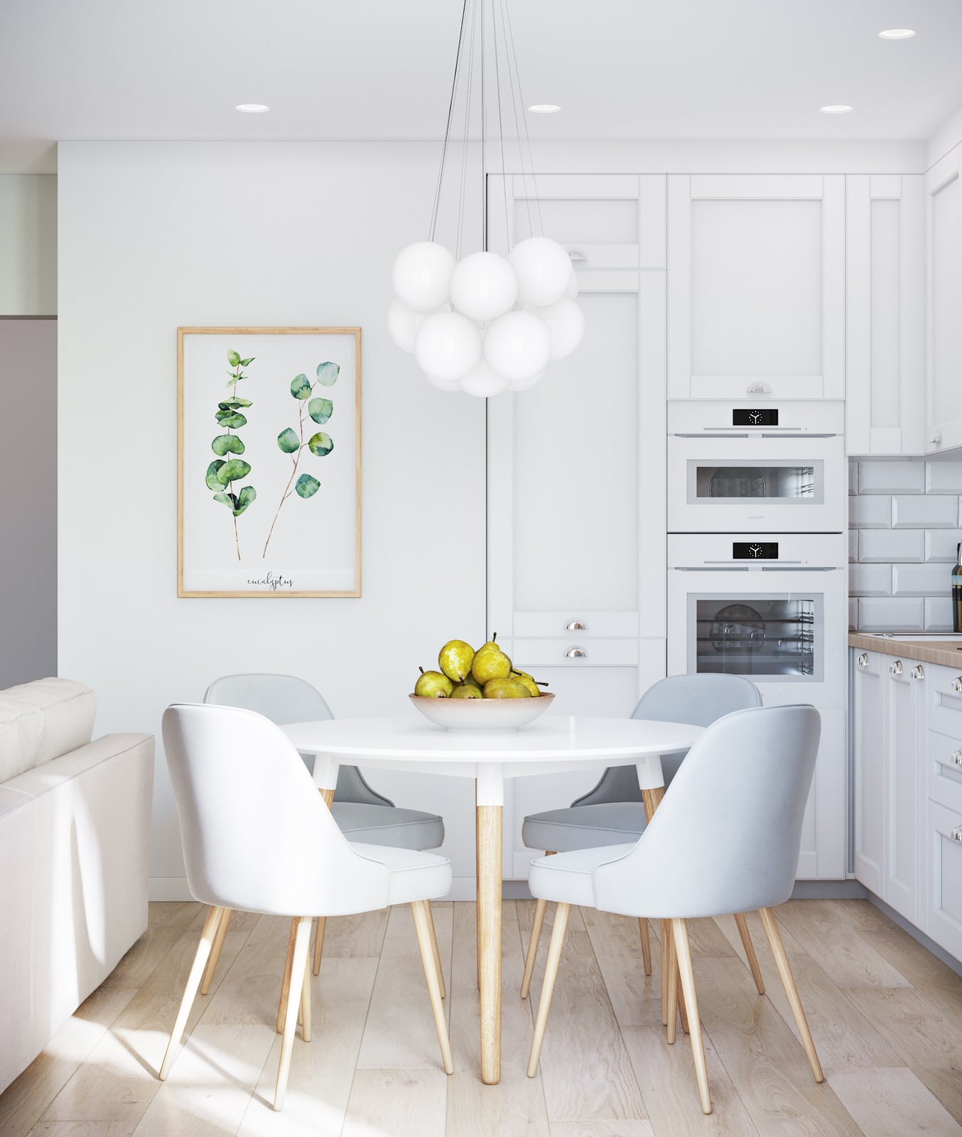 Гостиная-кухня