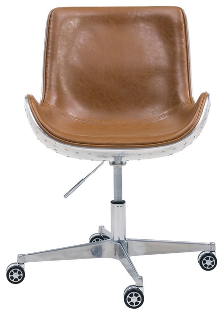 Scoop Style Java Brown Office Chair Contemporary Office Chairs By Office Furniture More