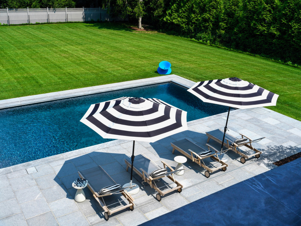 Pool - contemporary pool idea in New York