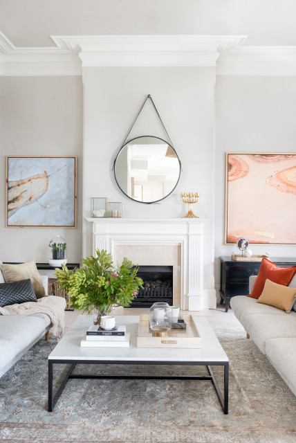 Contemporary Heritage fusion-living-room