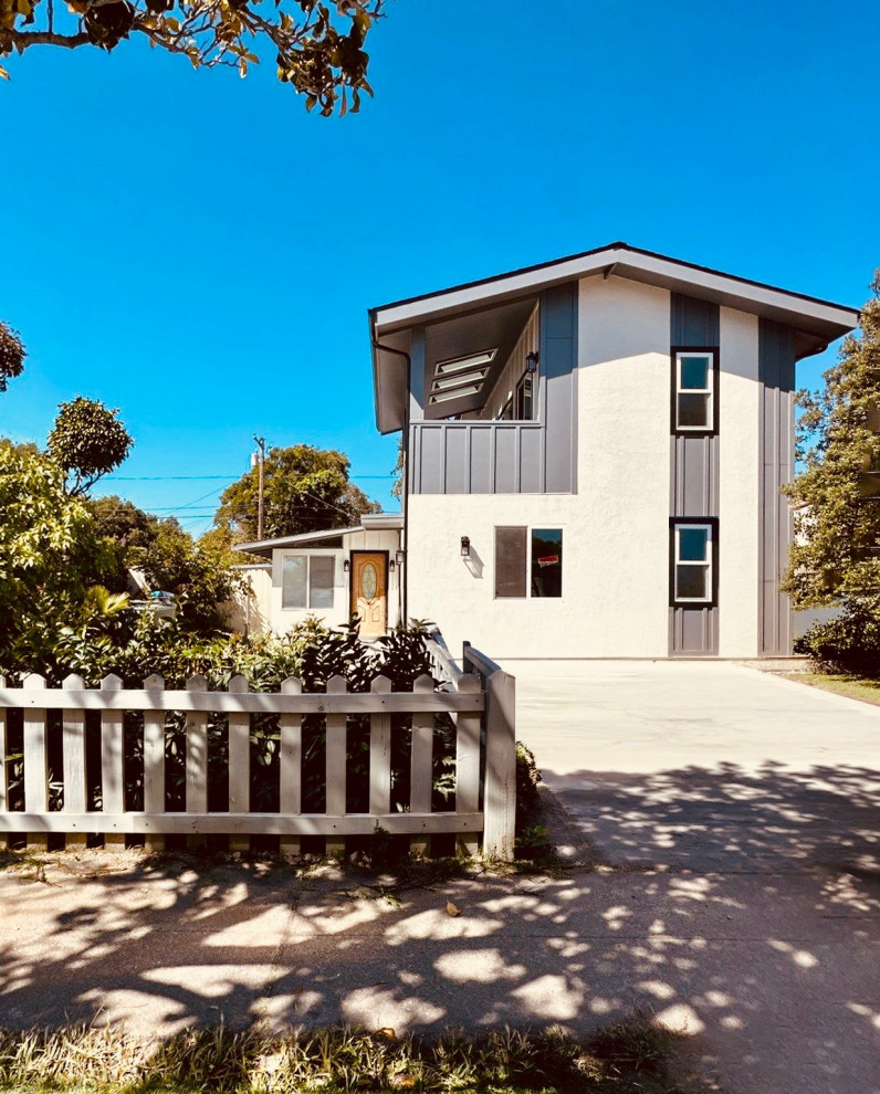 750 sf, 2-Story Attached ADU (Garage Conversion)
