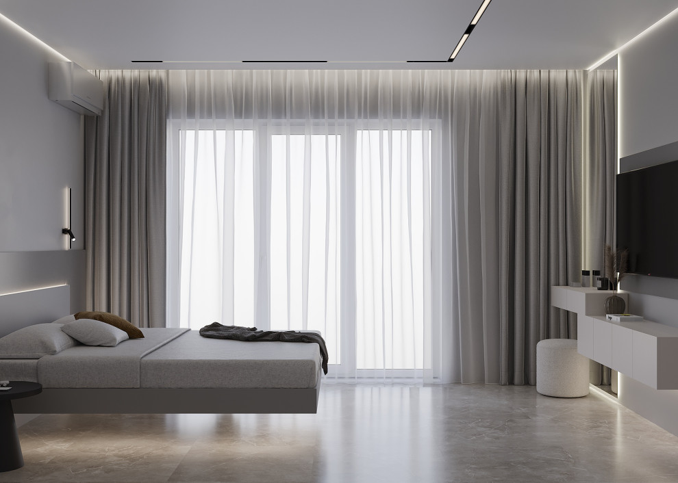 Гостевая спальня в минималистичном стиле