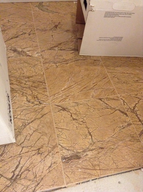 What color to paint this bathroom with ugly tiles?