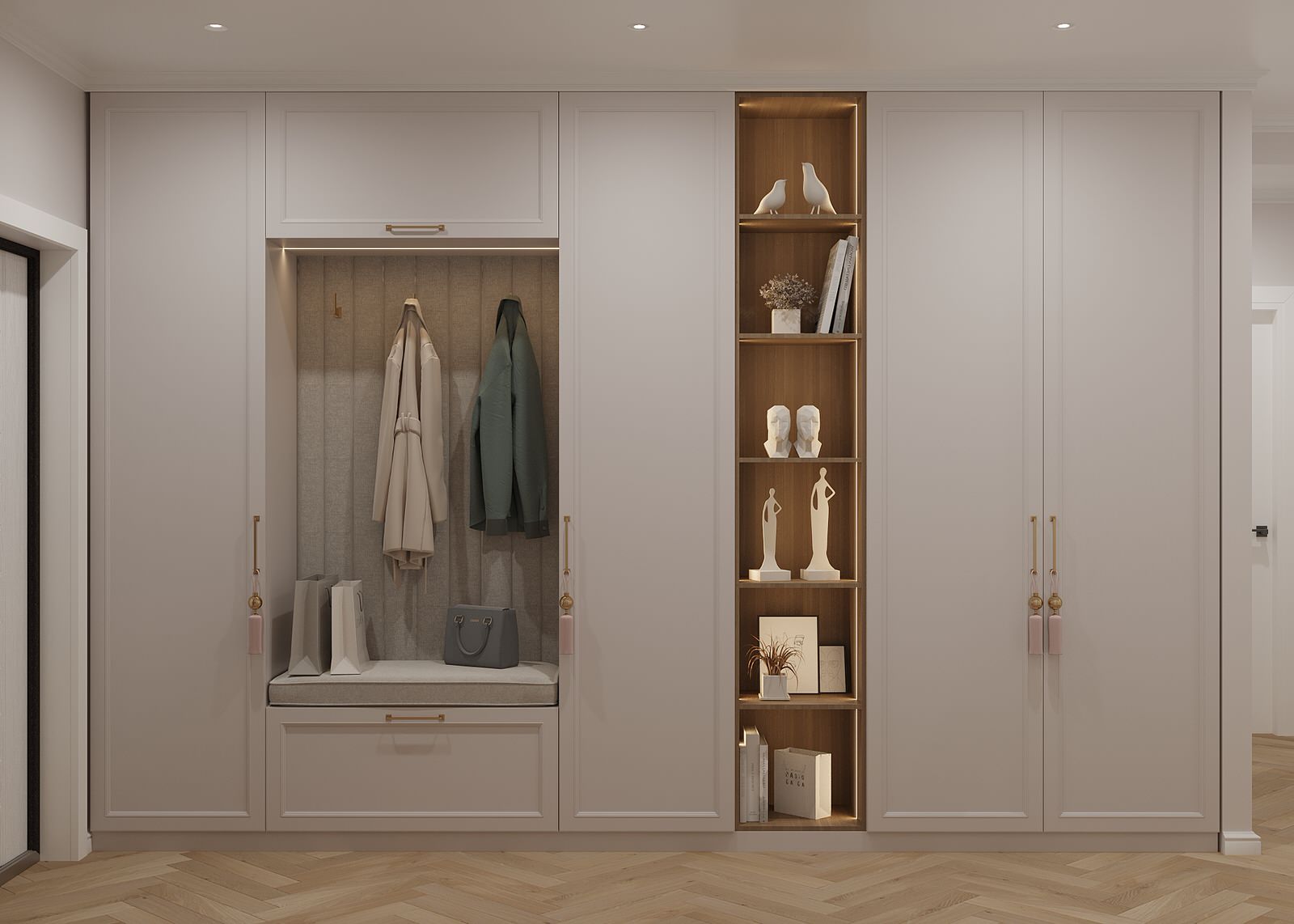 Романтичная квартира для молодой семьи