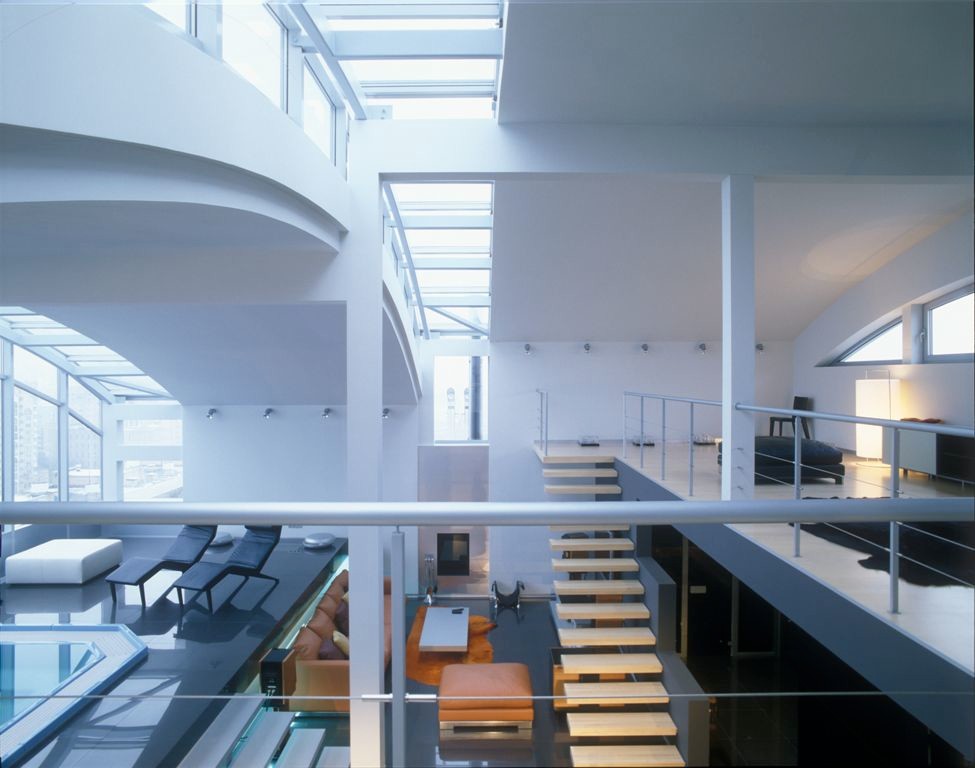 Пентхаус: Relax-зона - вид с антресоли