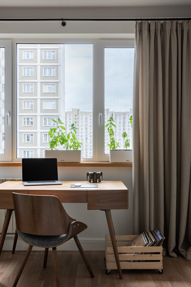 Квартира с библиотекой и коллекцией искусства