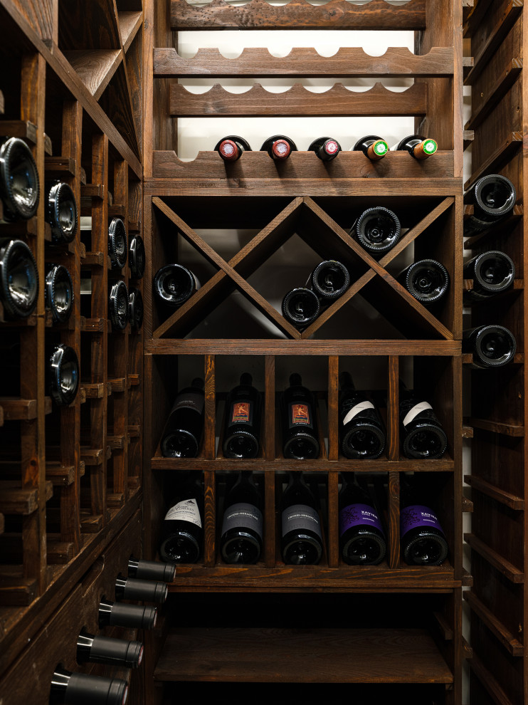 Design ideas for a tropical wine cellar in Paris.