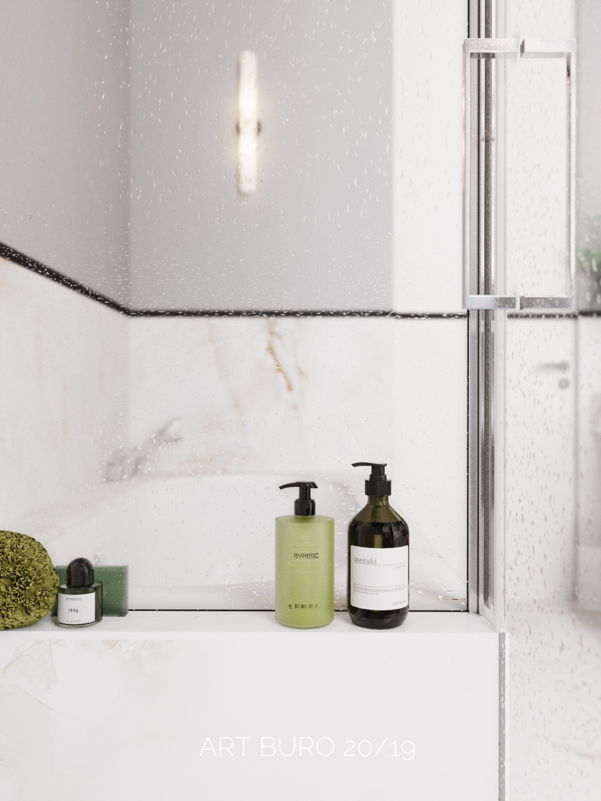 Мастер ванная комната