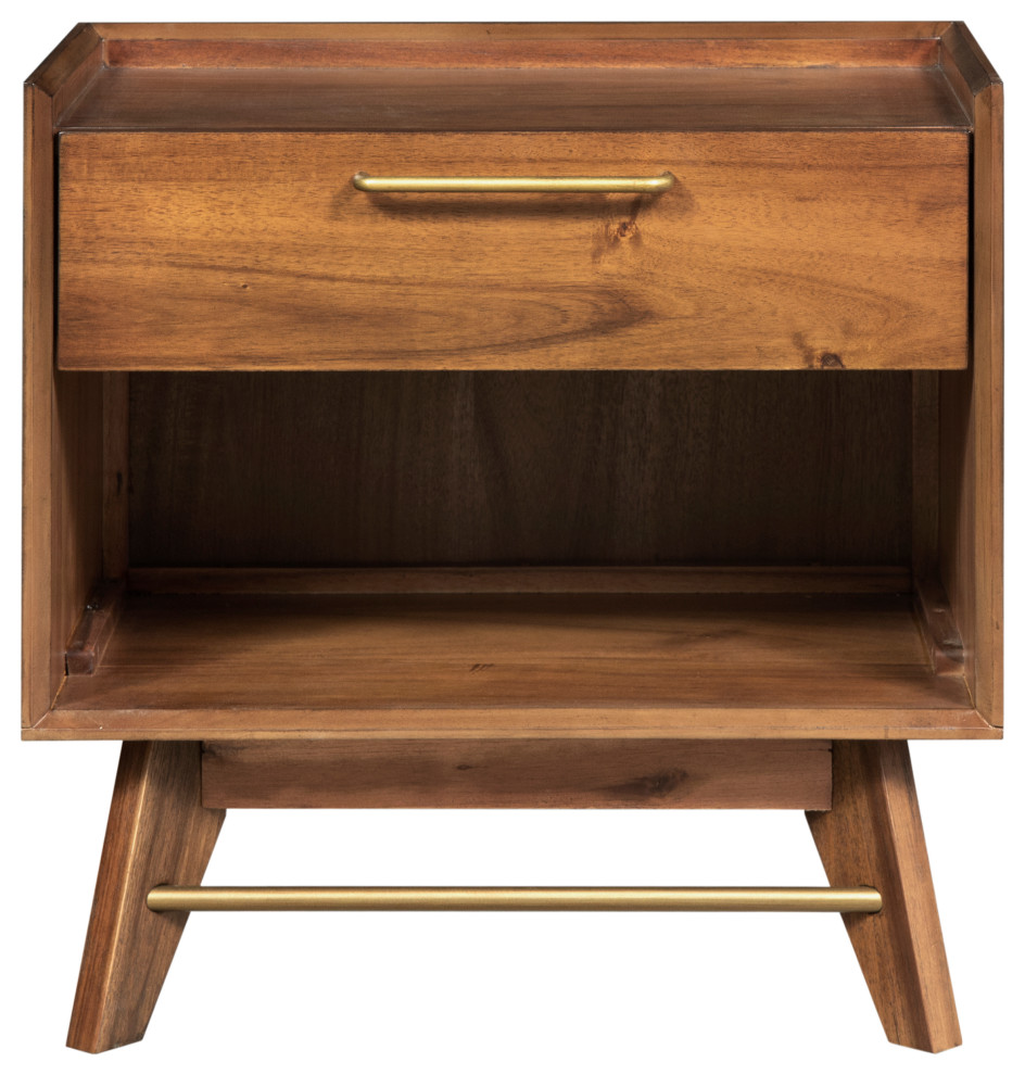 MidCentury Modern Night Stand Midcentury Nightstands And Bedside