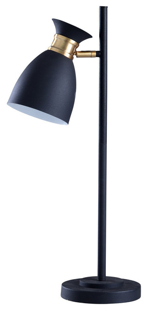 black and gold table lamp