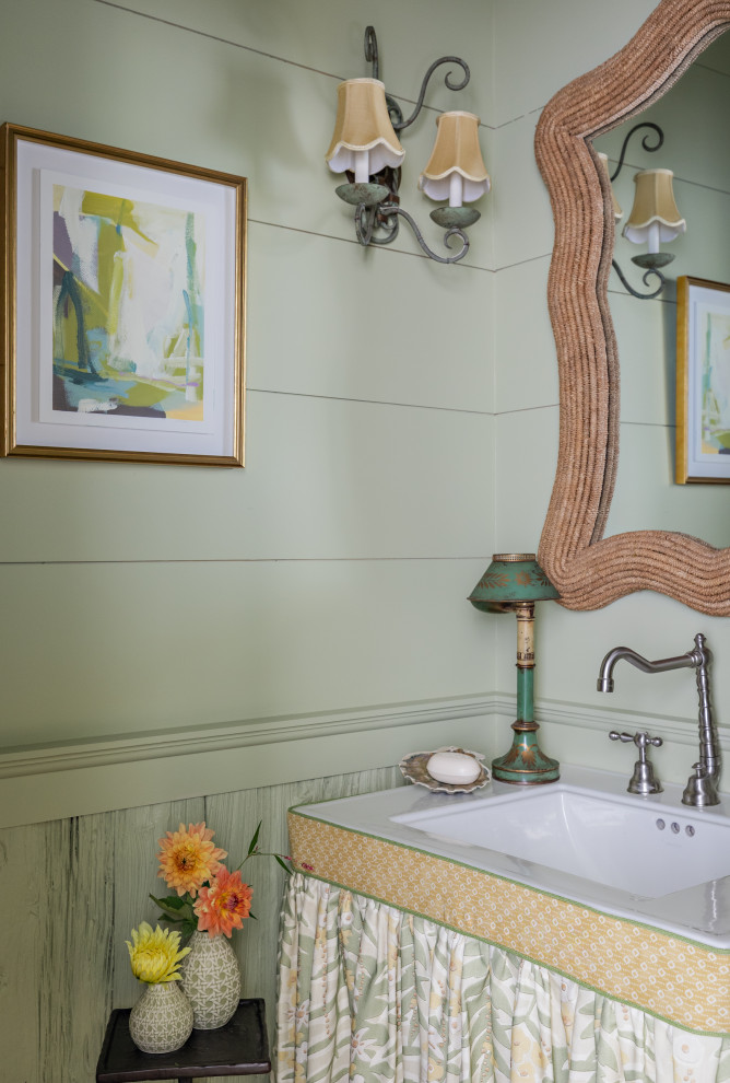 Cashiers Designer Showhouse 2024 - Traditional - Powder Room - Atlanta ...
