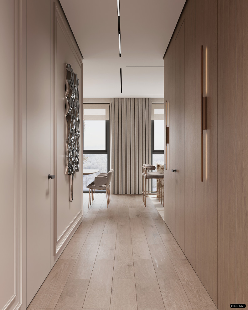 ЖК "Primavera" (104 кв). Прихожая и коридор