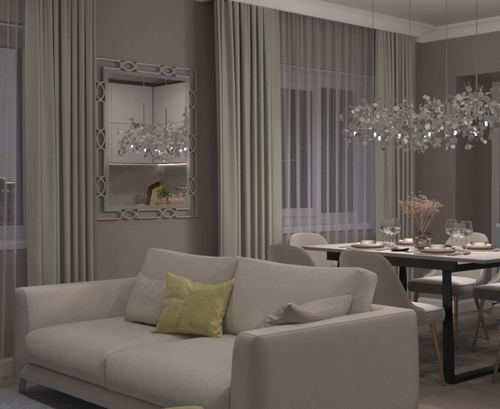 Кухня-гостиная