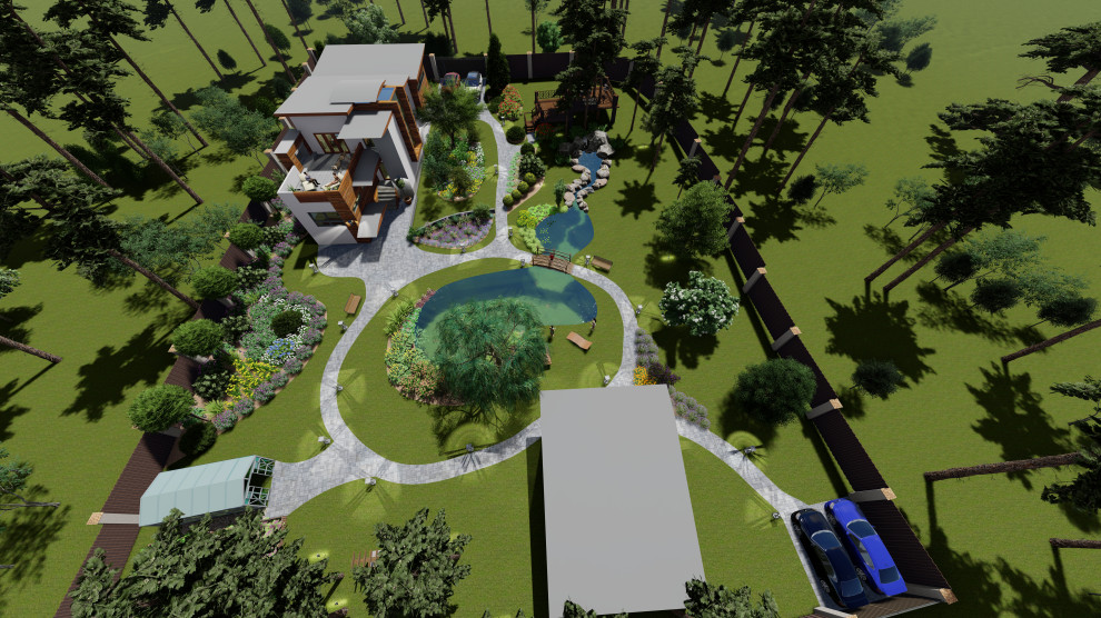 Сосновый лес