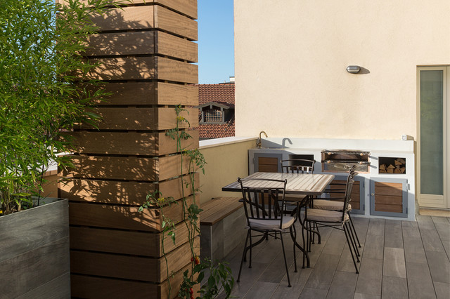 TERRAZZA MILANO - FUROSHIKI contemporary-deck