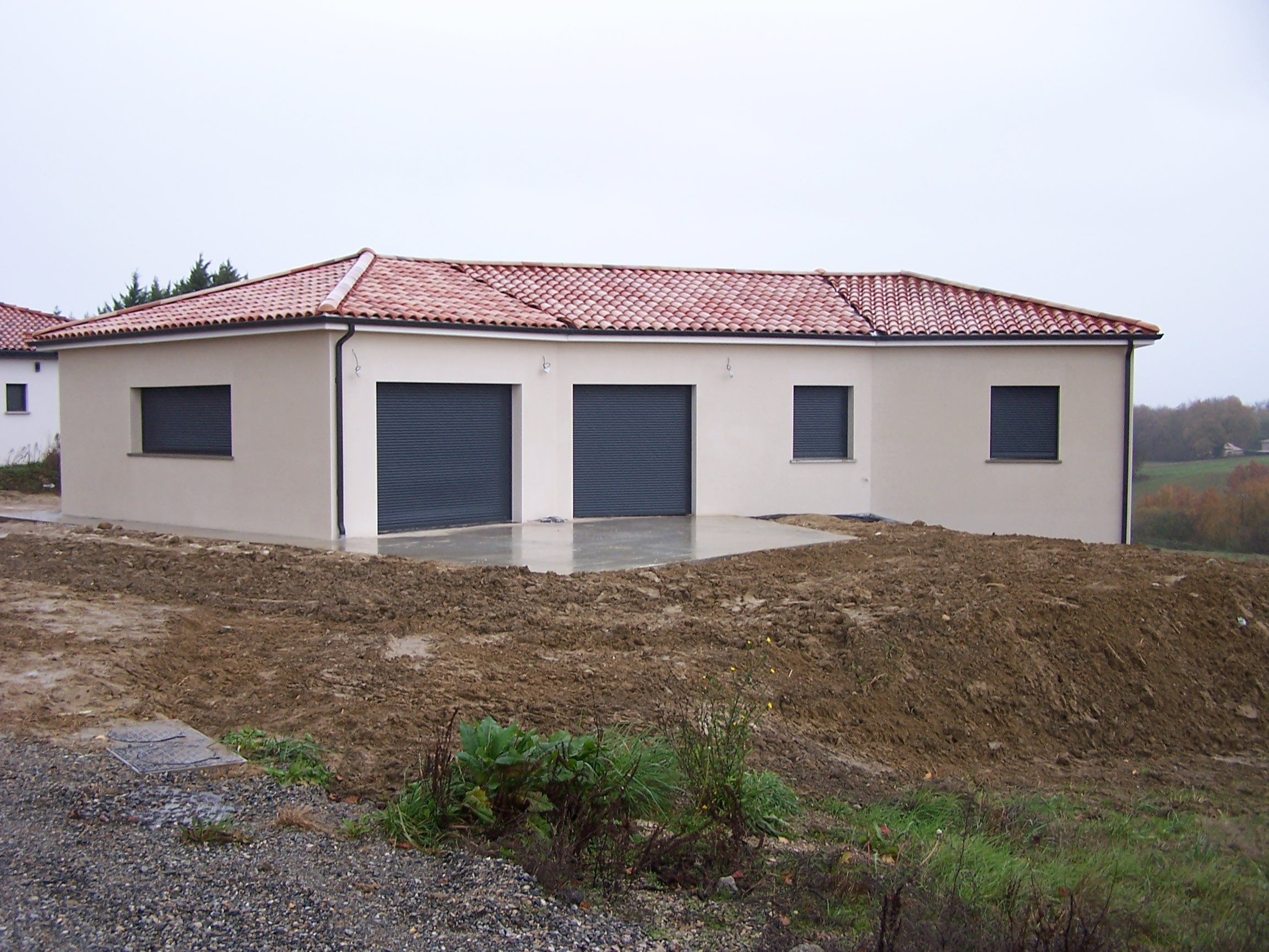 Construction d'une maison à Castelmourou avec sous sol complet