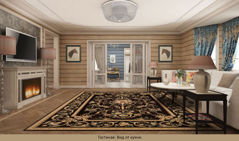 Дом из клееного бруса