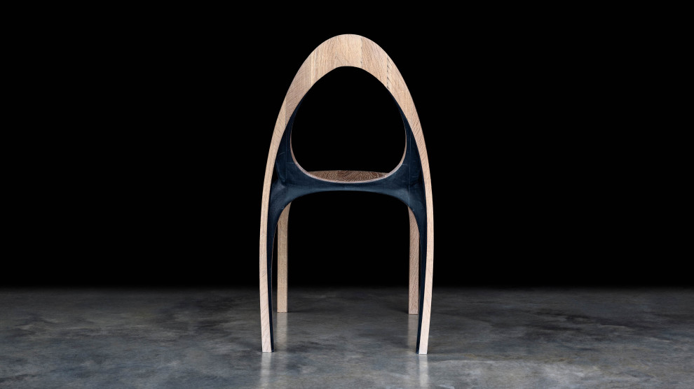 Sculptural Wooden Chair Design in London