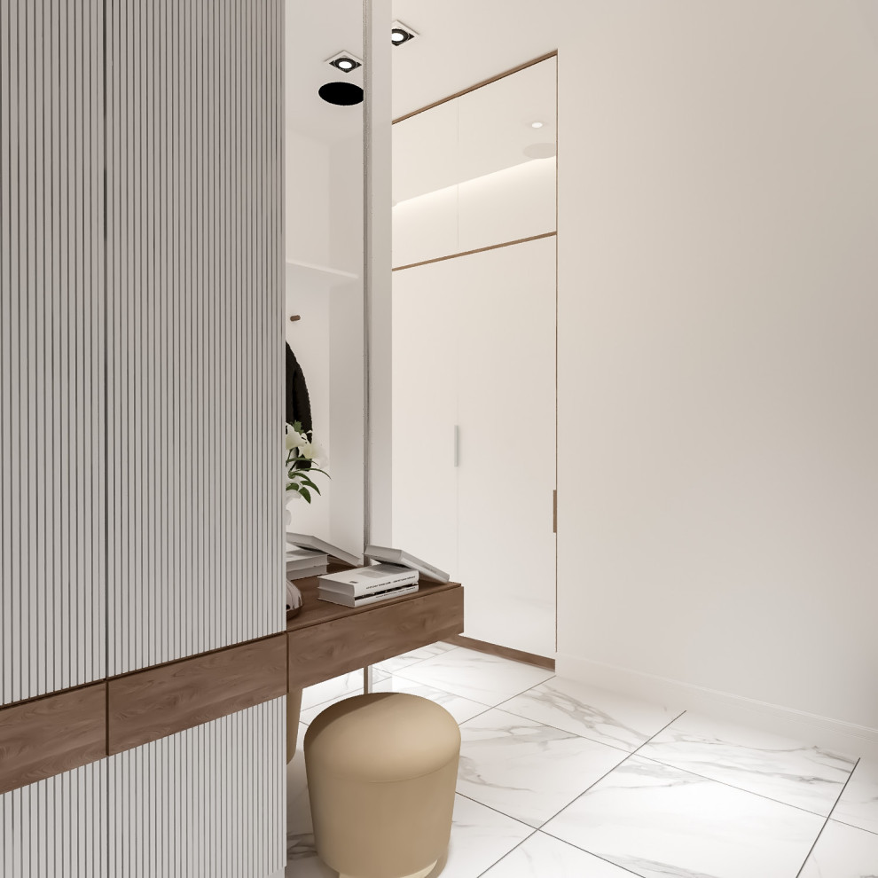 2020. 13. 10. Проект дизайна интерьера квартиры (коридор)