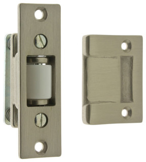 Genuine Solid Brass Heavy Duty Silent Roller Latch With Square Strike ...