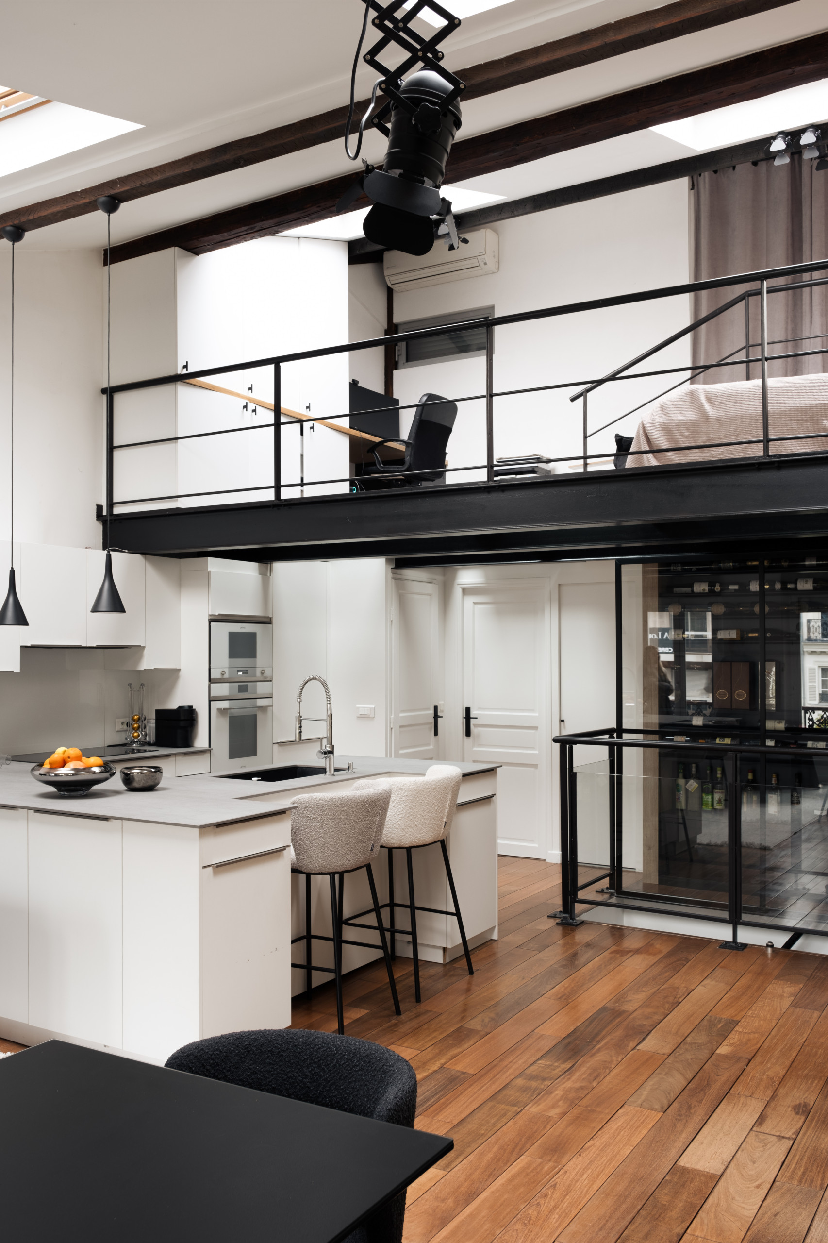 Ternes - Rénovation d'un loft en plein coeur de Paris