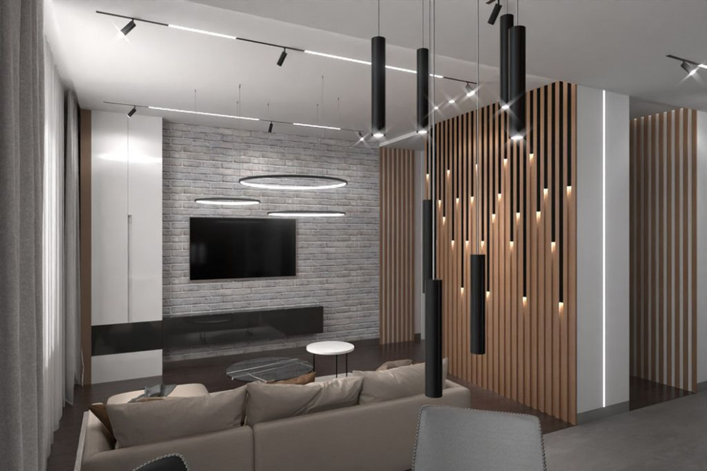 Современная квартира для молодой семьи