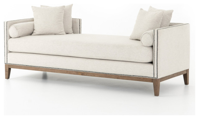 Lessie Double Chaise Transitional Indoor Lounge Chairs Lessie Double Chaise Transitional