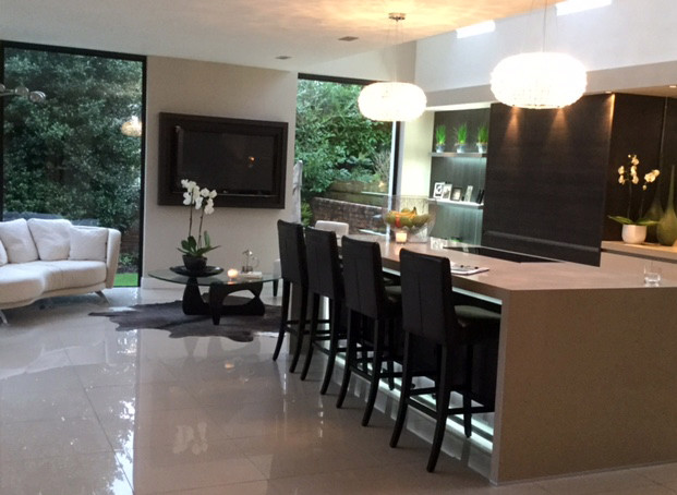 The 'Great' Room contemporary-dining-room