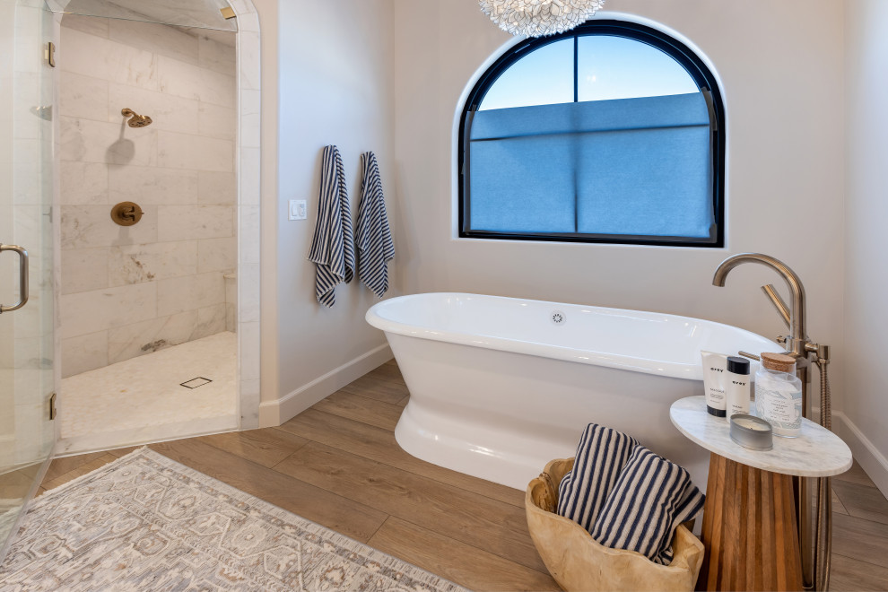 Primary Bath Freestanding Tub | Tuscan Farmhouse