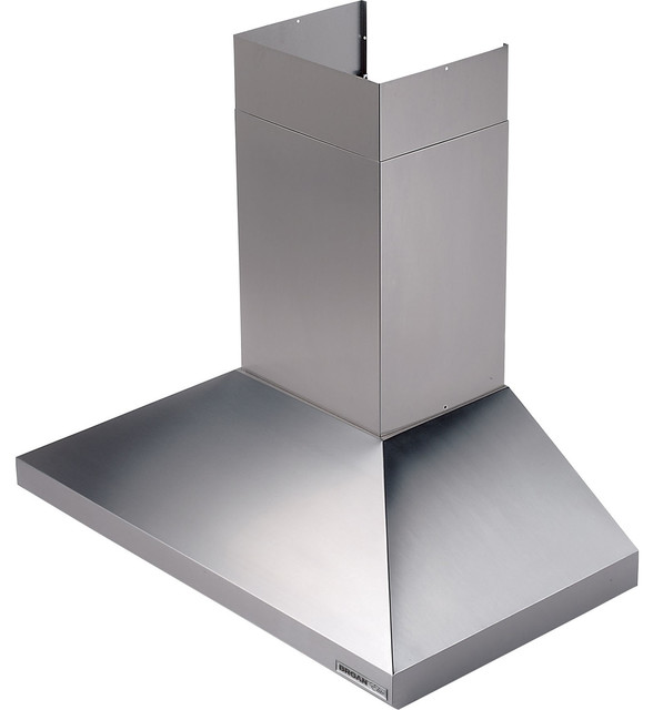 Elite 61000 48" Chimney Range Hood Stainless Steel Contemporary