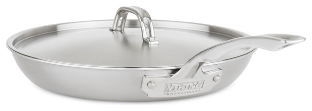 Viking Professional 5-Ply 12" Covered Nonstick Fry Pan