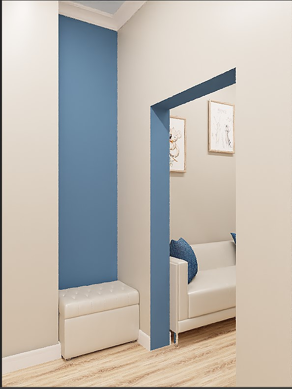 Дизайн-проект детского медицинского центра "Ирис" г. Долгопрудный