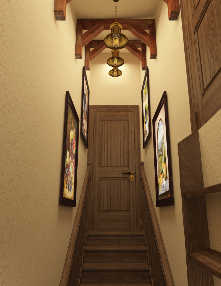 Кухня с винным погребом