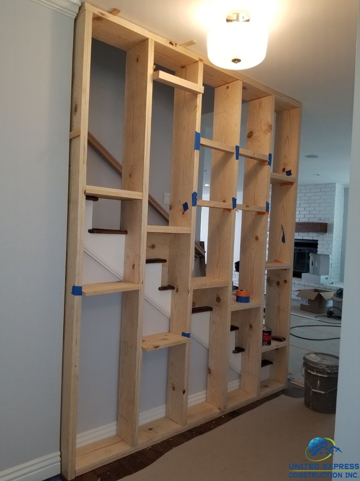 Custom designed shelves In Burbank