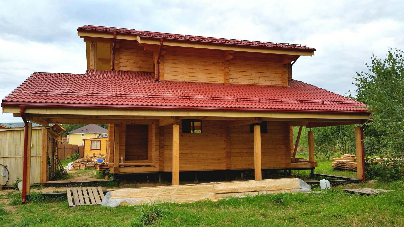 Дом из кедра