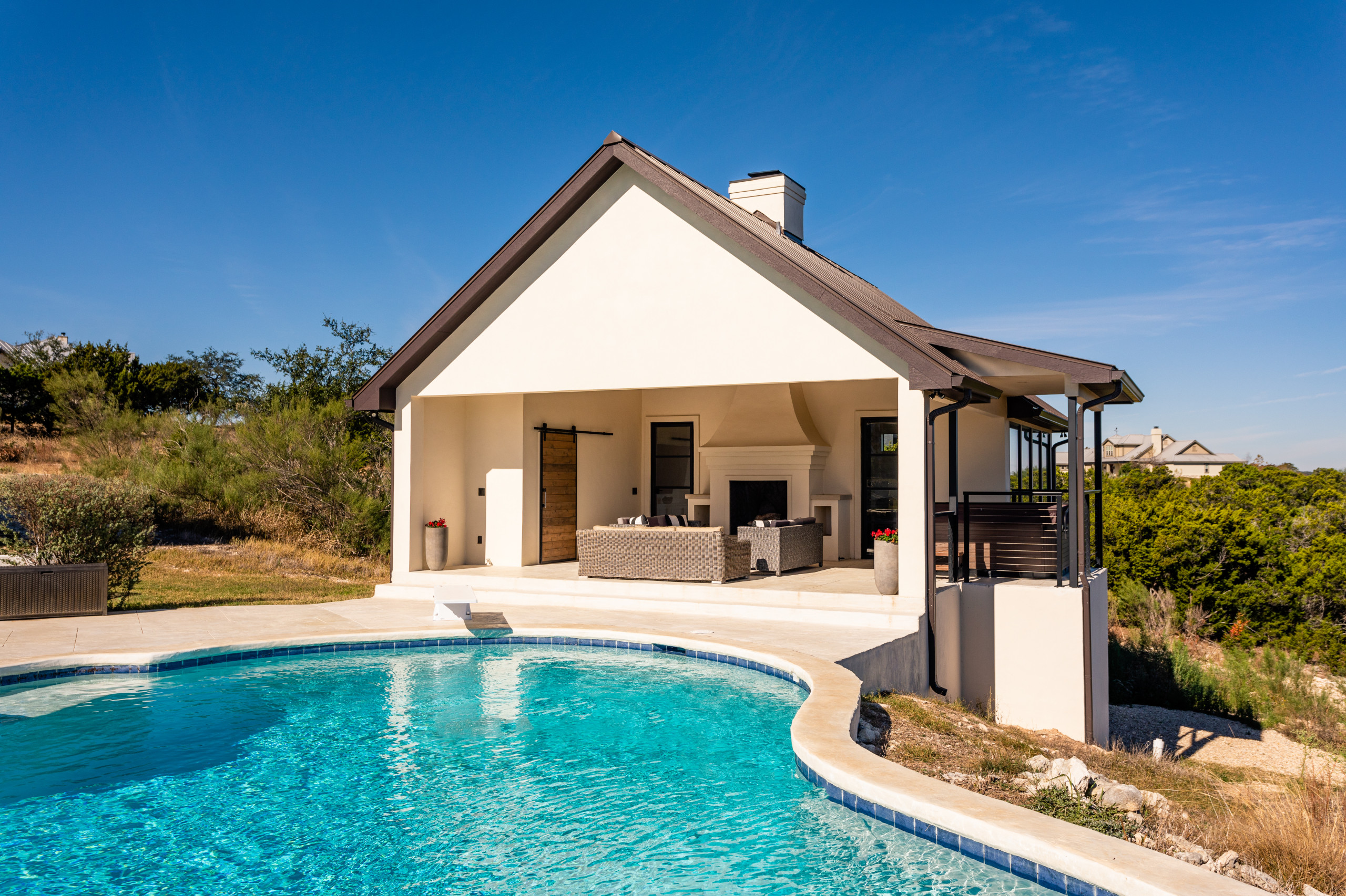 Hillside Pool Cabana