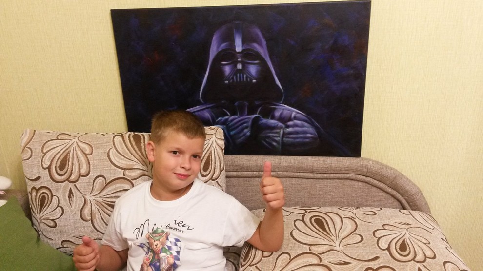 Darth Vader в комнату для мальчишки