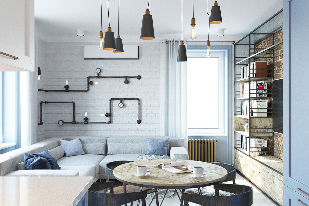 КВАРТИРА В СТИЛЕ ЛОФТ В КВАРТАЛЕ НА ДЕКАБРИСТОВ