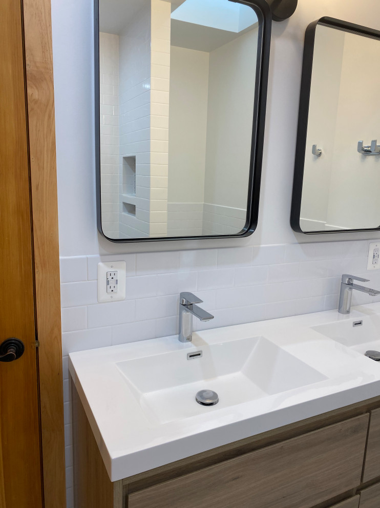 Gut Bathroom Renovation in Larchmont, NY.