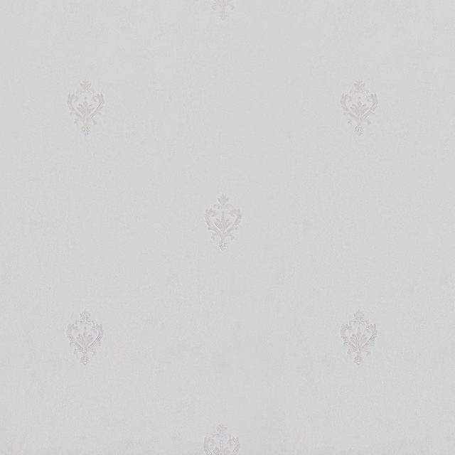 Virginia 32.8'x21" Vintage Inspired Luxury Home Wallpaper, 56 Sq. ft., Gray Contemporary