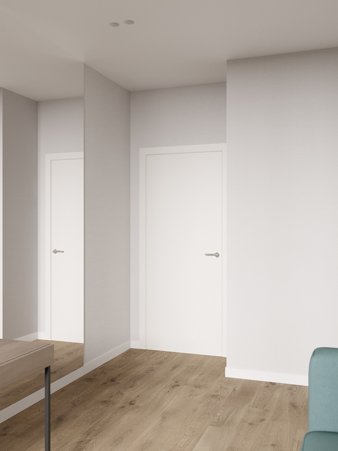 ЖК «Ultra City», квартира в стиле современный минимализм в теплой светлой гамме