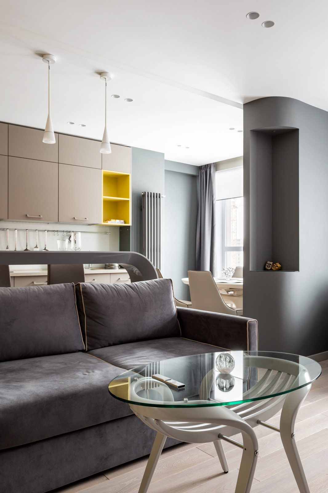 Квартира в современном стиле (ЖК "Времена года", Санкт-петербург)