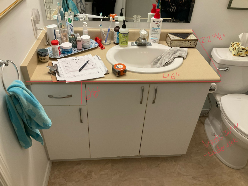 Vanity drawers