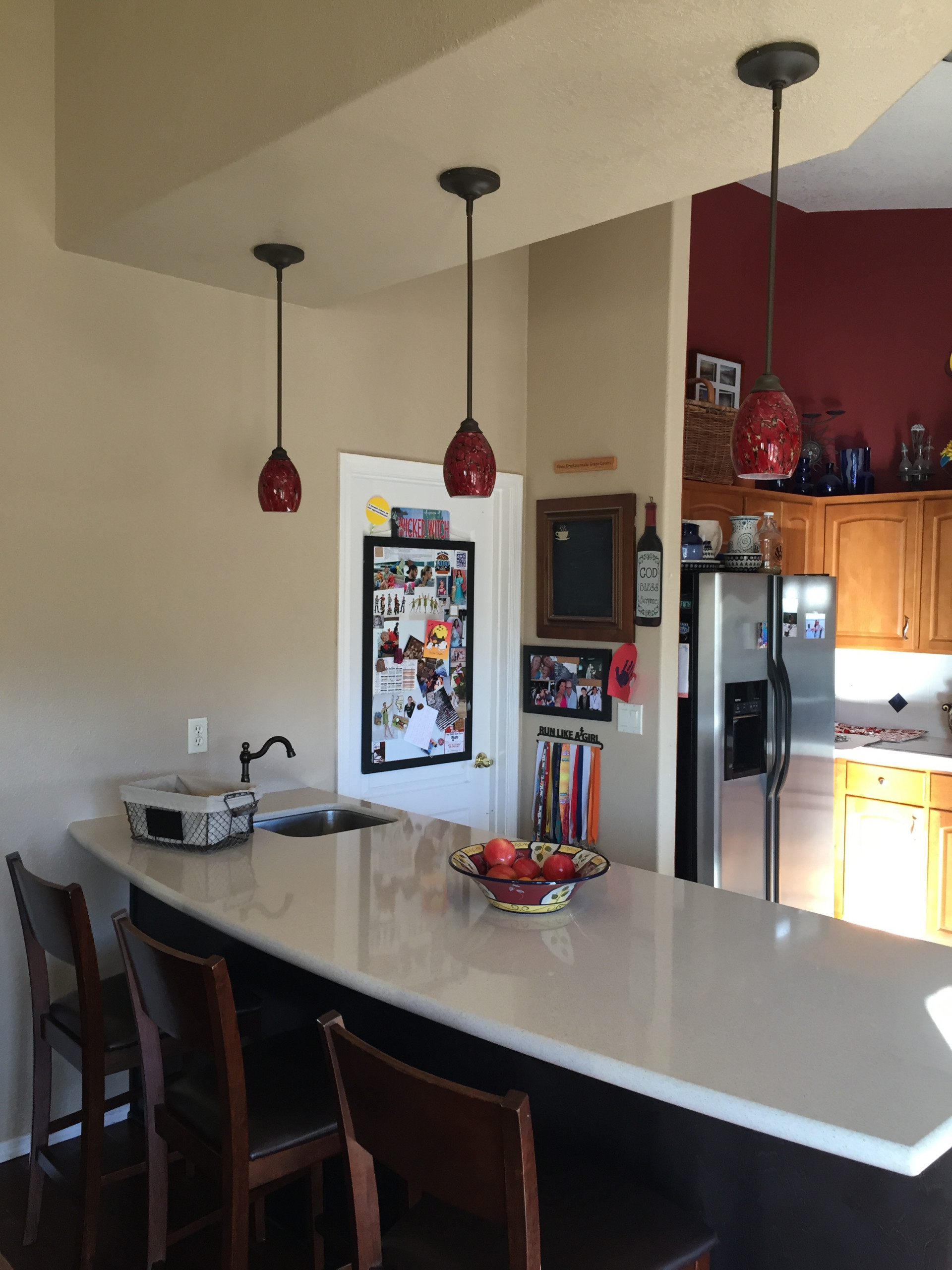 Island Bar Remodel
