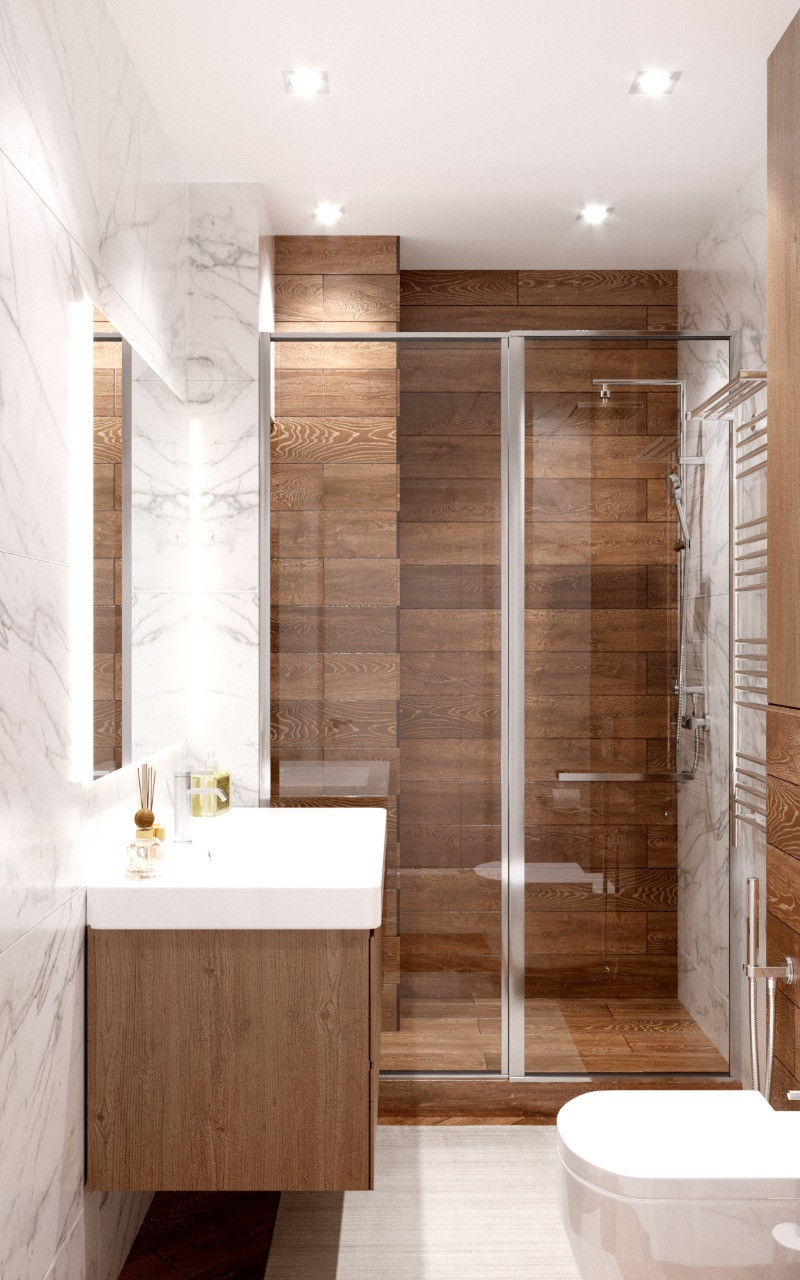 Лед и пламень. Ванная комната.