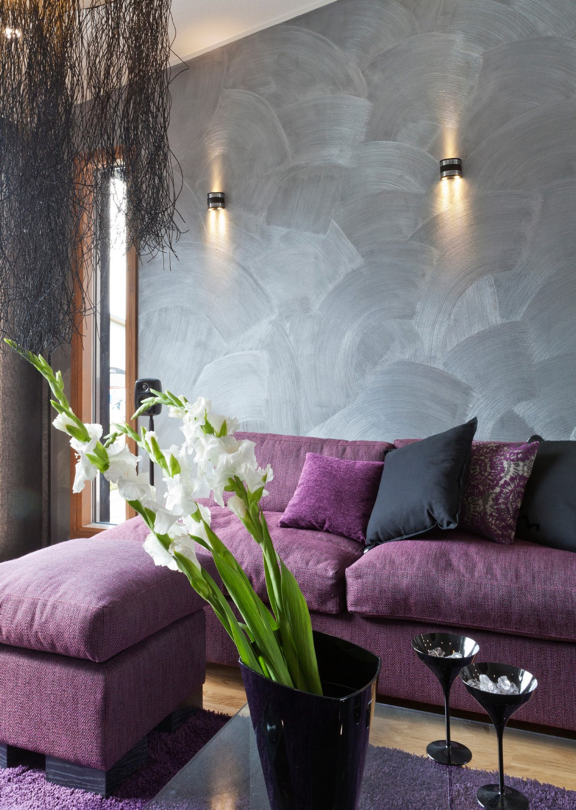 Краски Tikkurila в гостиных