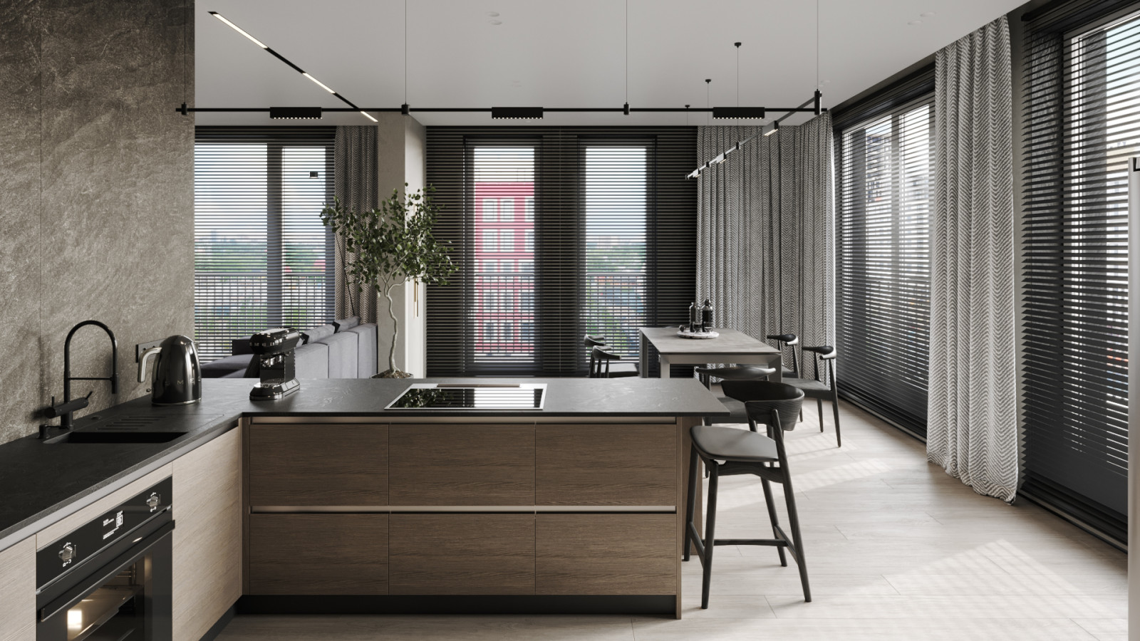 Пентхауз в стиле Экоминимализм