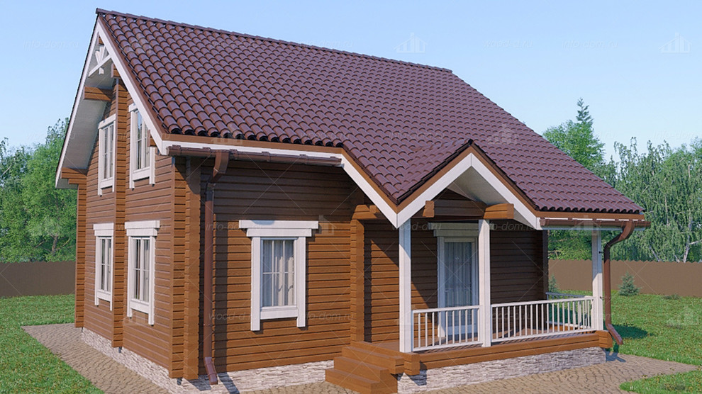 WD-007 вид со стороны крыльца